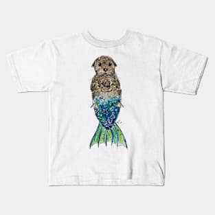 Otter Mermaid Kids T-Shirt